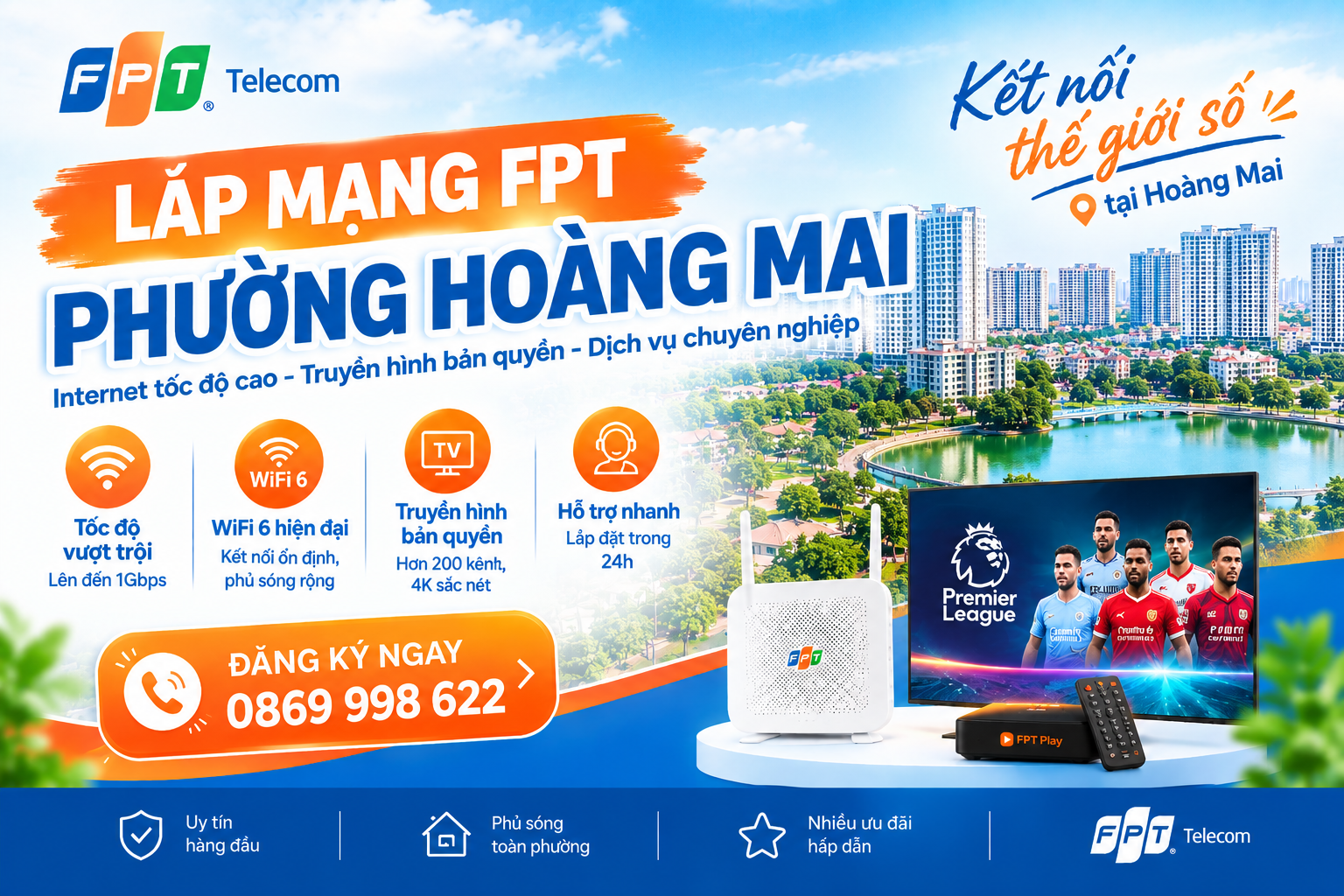 lắp mạng fpt phường hoàng mai